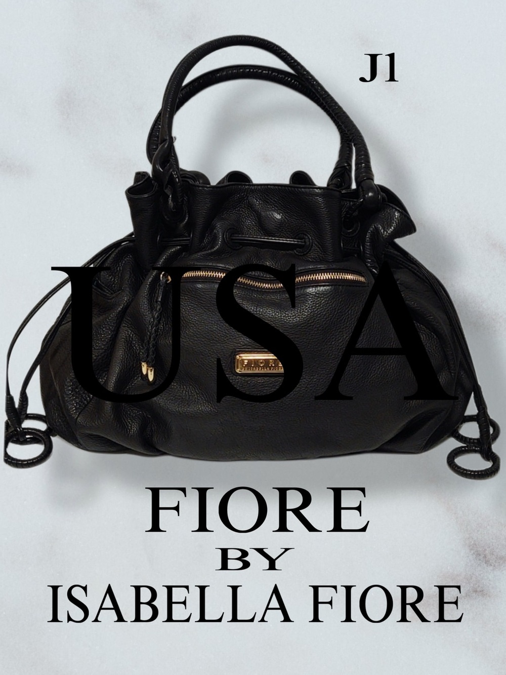 FIORE by ISABELLA FIORE Leather Hobo Bag